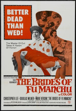 Fu Man Chu : The Brides Of Fu Man Chu (1966) - Christopher Lee DVD