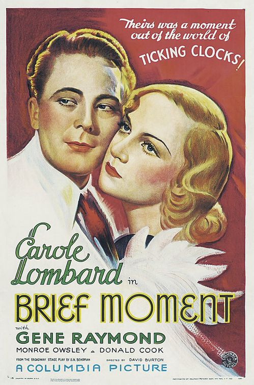 Brief Moment (1933) - Carole Lombard DVD
