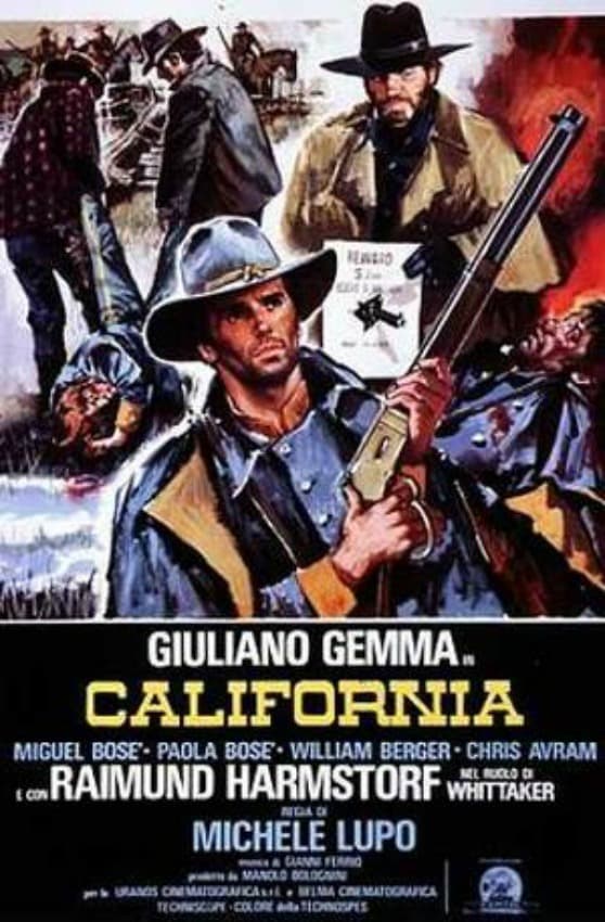 California (1977) - Giuliano Gemma DVD