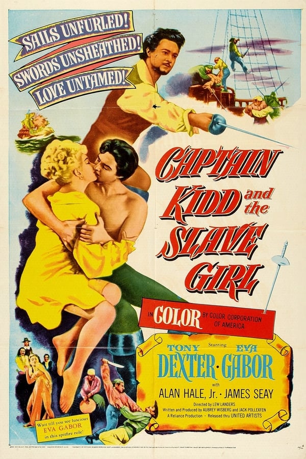 Captain Kidd And The Slave Girl (1954) - Anthony Dexter DVD