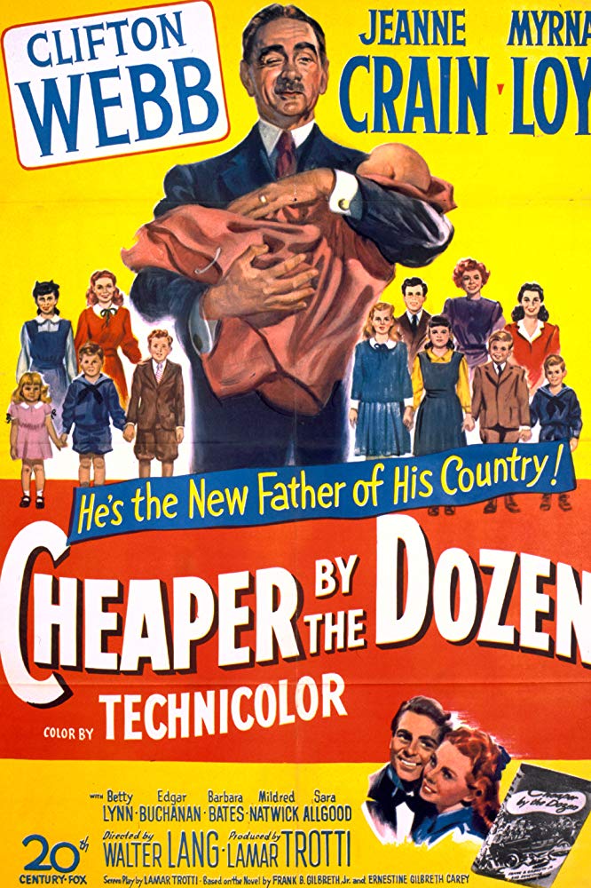 Cheaper By The Dozen (1950) - Clifton Webb