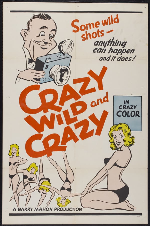 Crazy Wild And Crazy (1964) - Darlene Bennett DVD