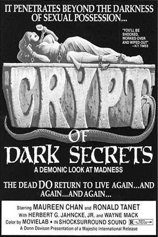 Crypt Of Dark Secrets (1976) - Ronald Tanet   DVD