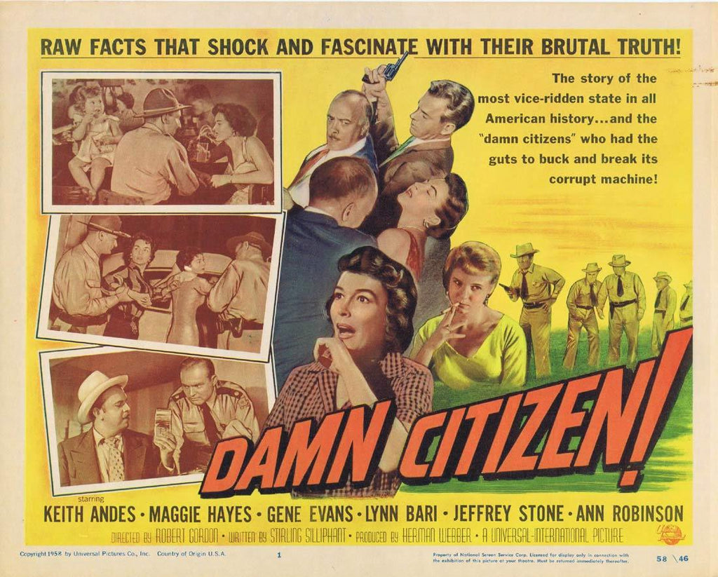 Damn Citizen (1958) - Keith Andes DVD