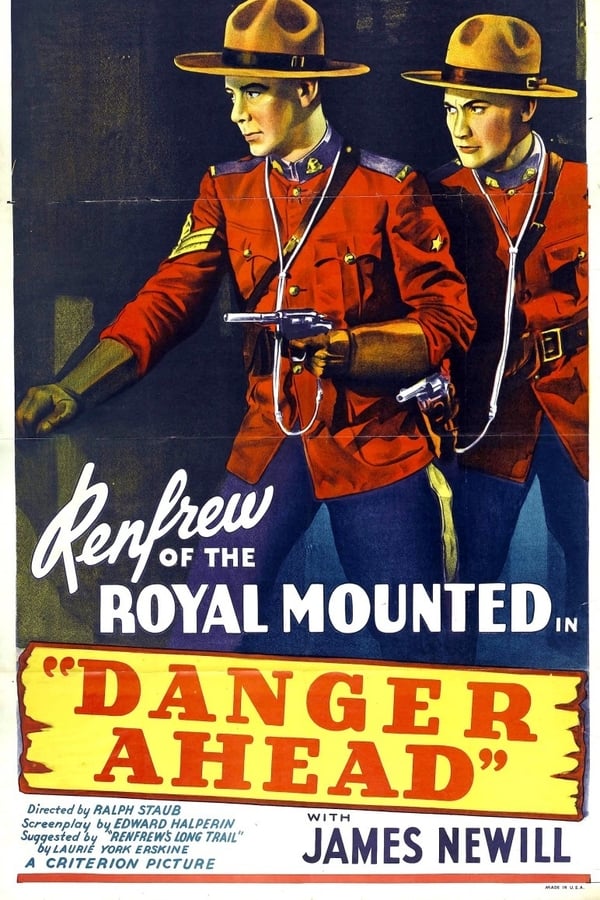 Danger Ahead (1940) - James Newill DVD