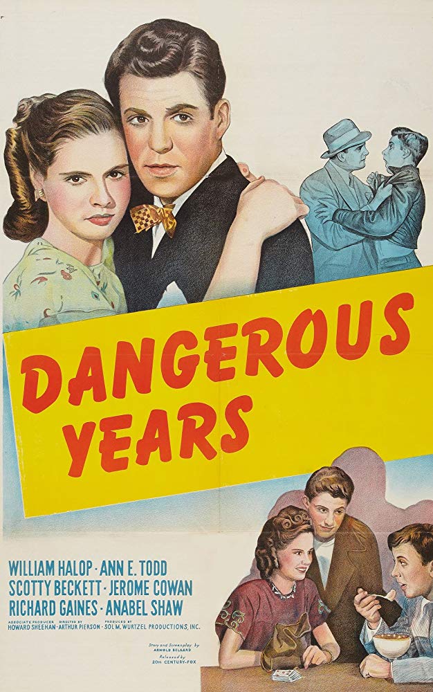 Dangerous Years (1947) - Billy Halop DVD