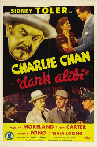 Charlie Chan : Dark Alibi (1946) - Sidney Toler  DVD