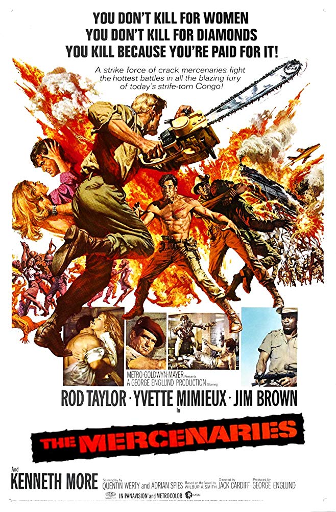 Dark Of The Sun AKA The Mercenaries (1968) - Rod Taylor DVD