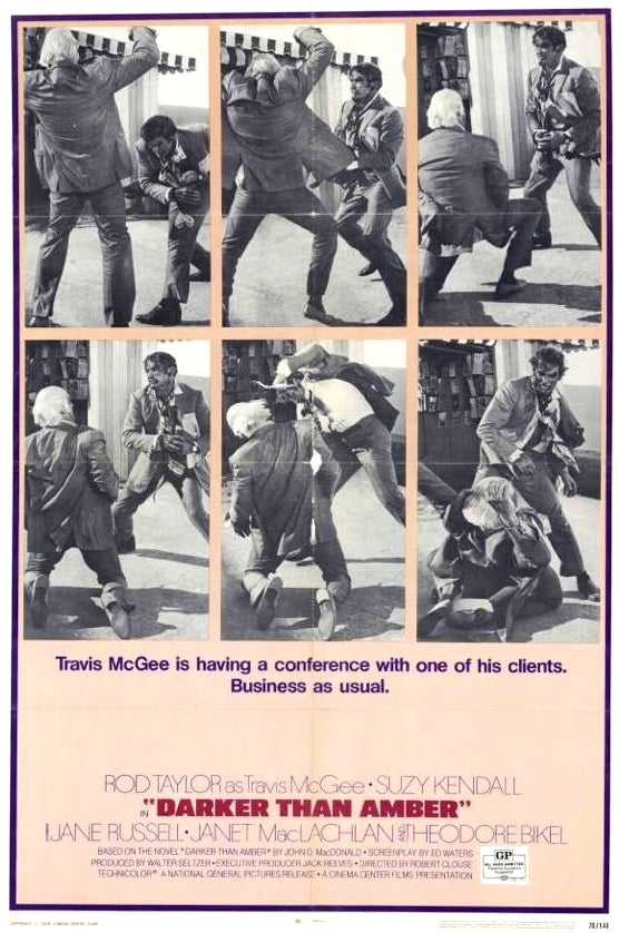 Darker Than Amber (1970) - Rod Taylor DVD