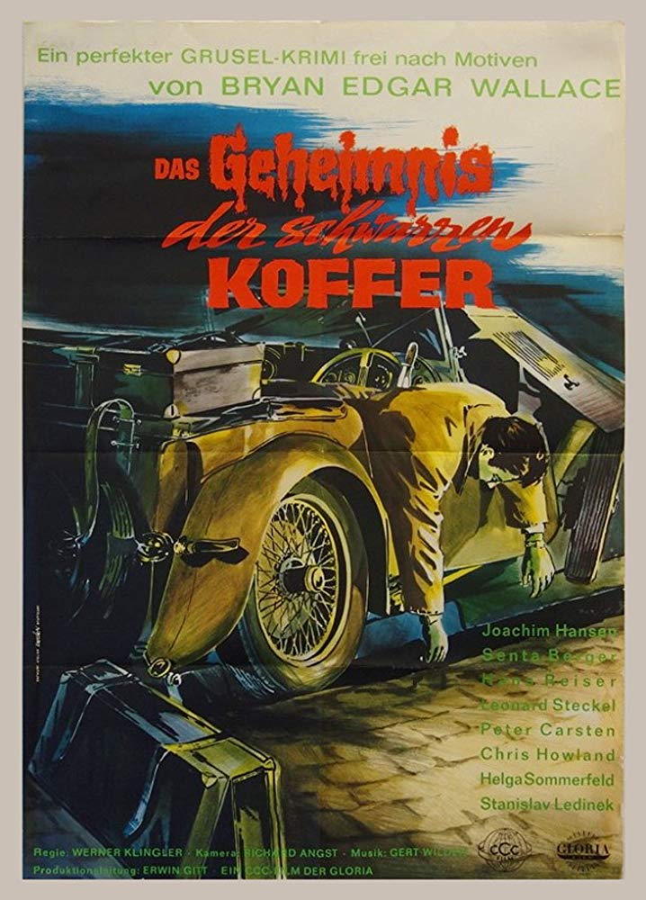 Das Geheimnis der schwarzen Koffer (1962) - Joachim Hansen DVD