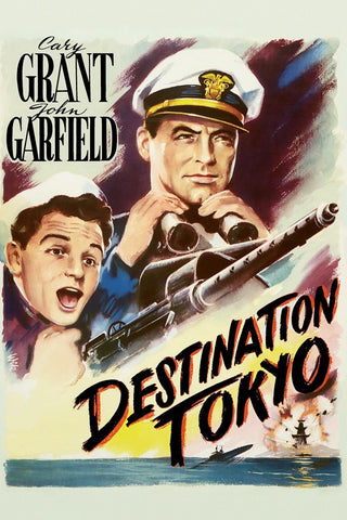 Destination Tokyo (1943) - Cary Grant  Colorized Version  DVD