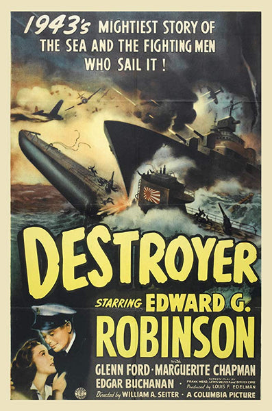 Destroyer (1943) - Edward G. Robinson DVD – Elvis DVD Collector