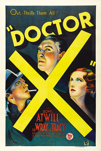 Doctor X (1932)  - Michael Curtiz  Colorized Version DVD