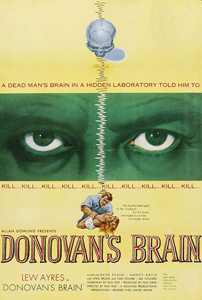 Donovan´s Brain (1953) - Lew Ayres DVD