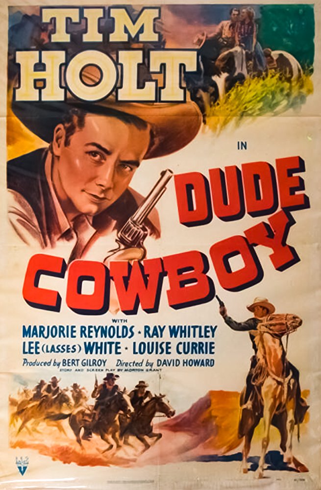 Dude Cowboy (1941) - Tim Holt DVD