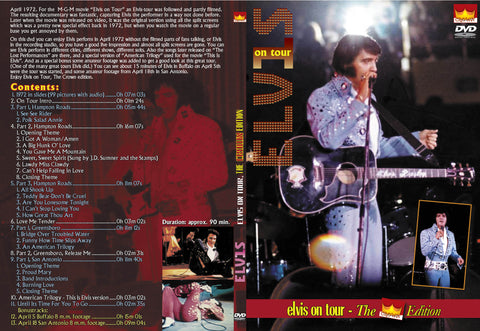 Elvis On Tour - Extended Version DVD