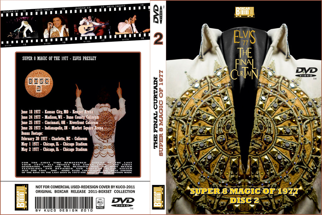 Elvis : The Final Curtain - Super 8 Magic of 1977 (Disc 2) DVD