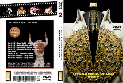 Elvis : The Final Curtain - Super 8 Magic of 1977 (Disc 2)  DVD