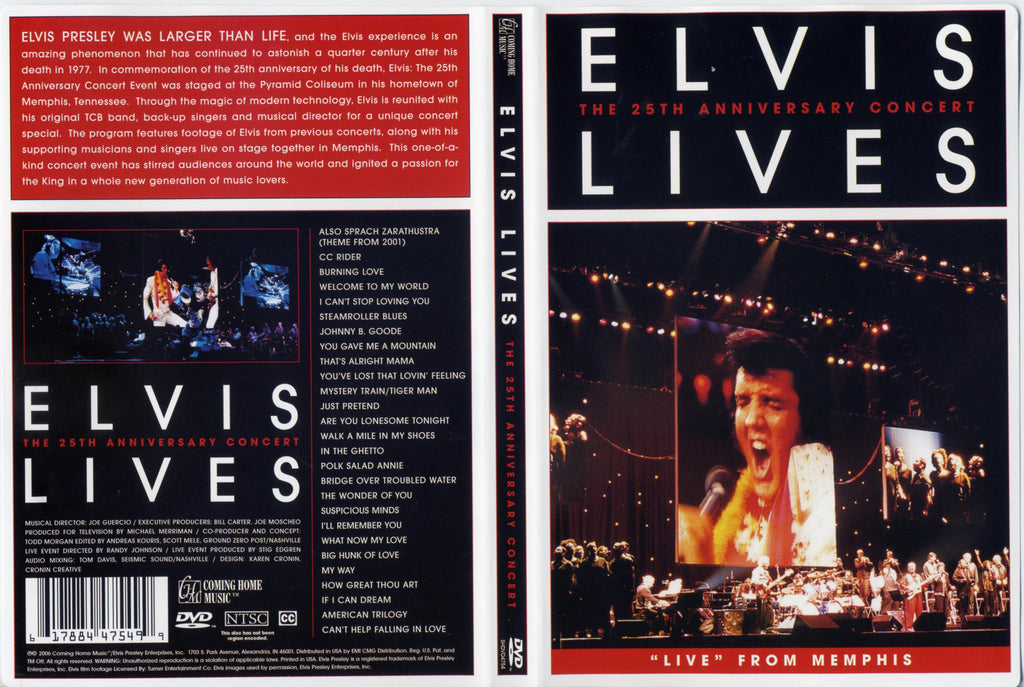 Elvis Lives : The 25th Anniversary Concert - Live From Memphis DVD