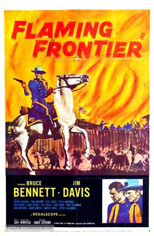 Flaming Frontier (1958) - Bruce Bennett DVD
