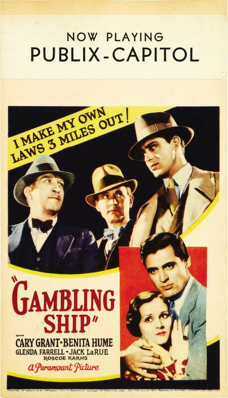Gambling Ship (1933) - Cary Grant DVD