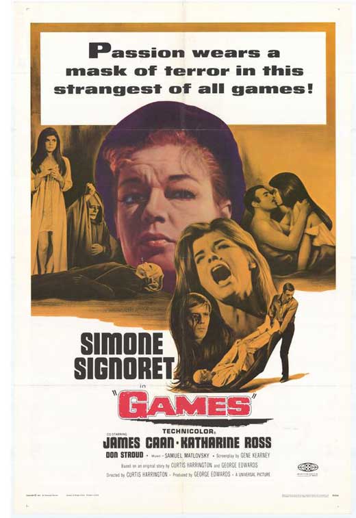 Games (1967) - James Caan DVD