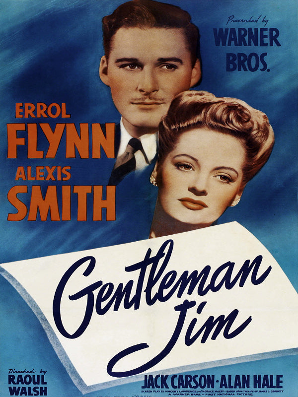 Gentleman Jim (1942) - Errol Flynn  Colorized Version  DVD
