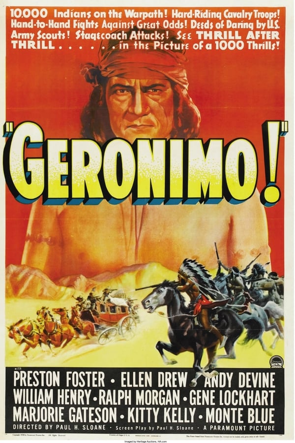 Geronimo (1939) - Preston Foster DVD