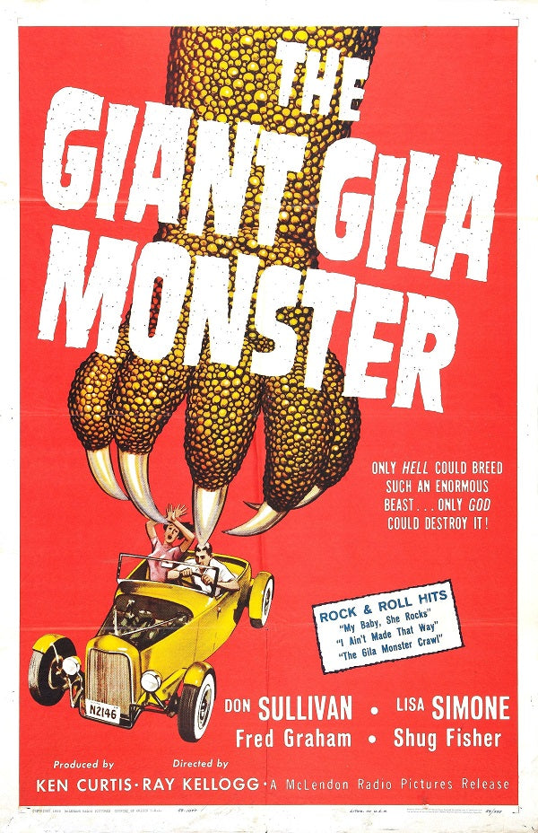 The Giant Gila Monster (1959) - Don Sullivan Colorized Version DVD