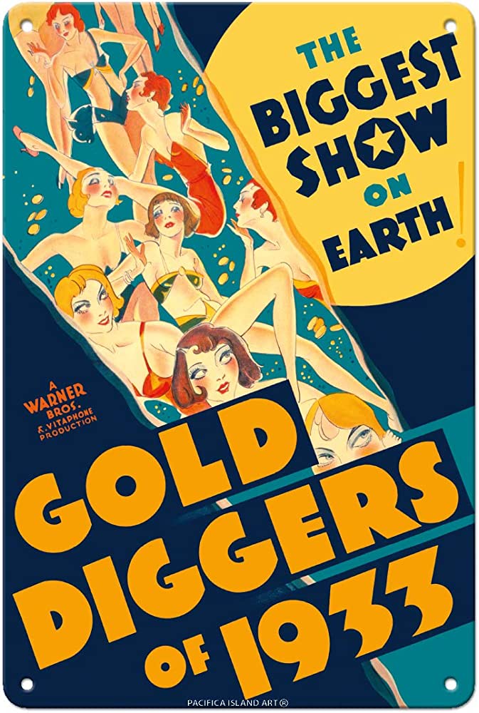 Gold Diggers Of 1933 (1933) - Joan Blondell  DVD  Colorized Version