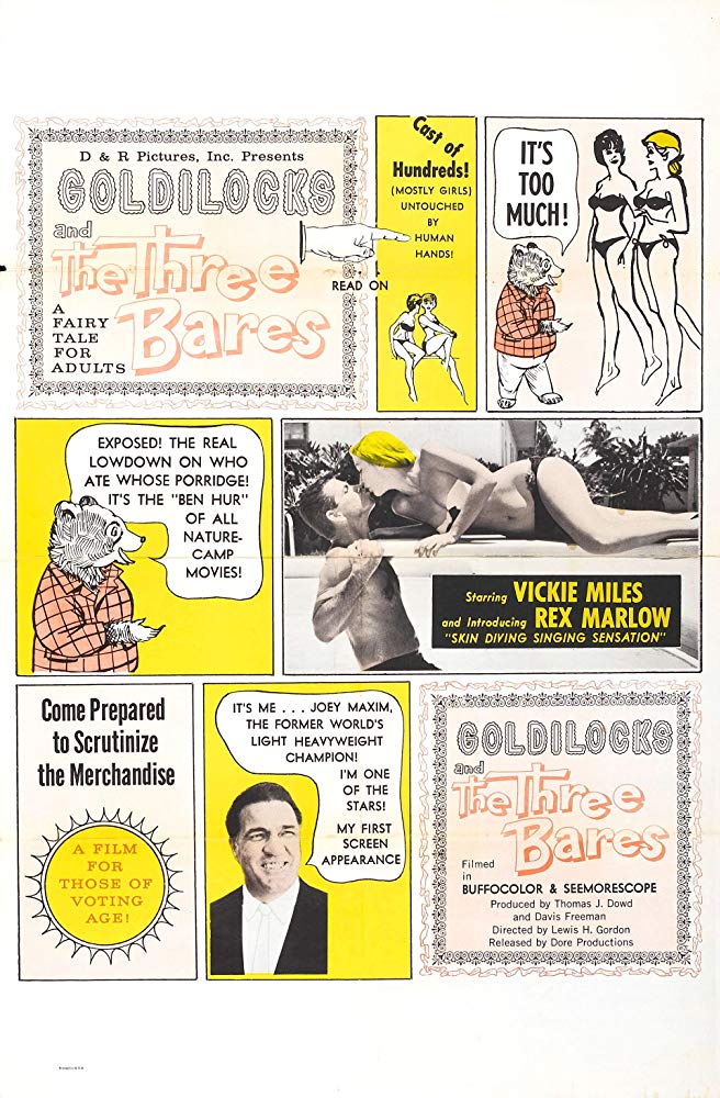 Goldilocks and the Three Bares (1963) - Herschell Gordon Lewis DVD