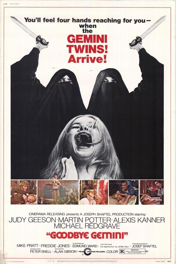 Goodbye Gemini (1970) - Michael Redgrave DVD