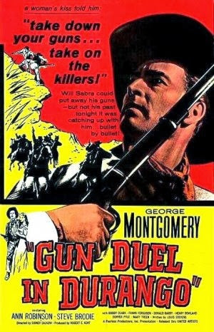 Gun Duel In Durango (1957) - George Montgomery DVD