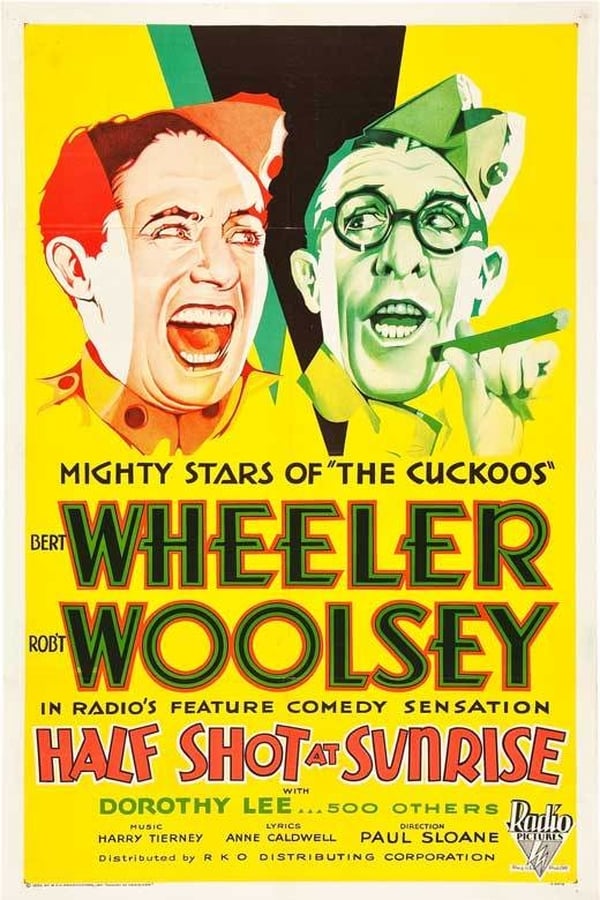 Half Shot At Sunrise (1930) - Wheeler & Woolsey DVD