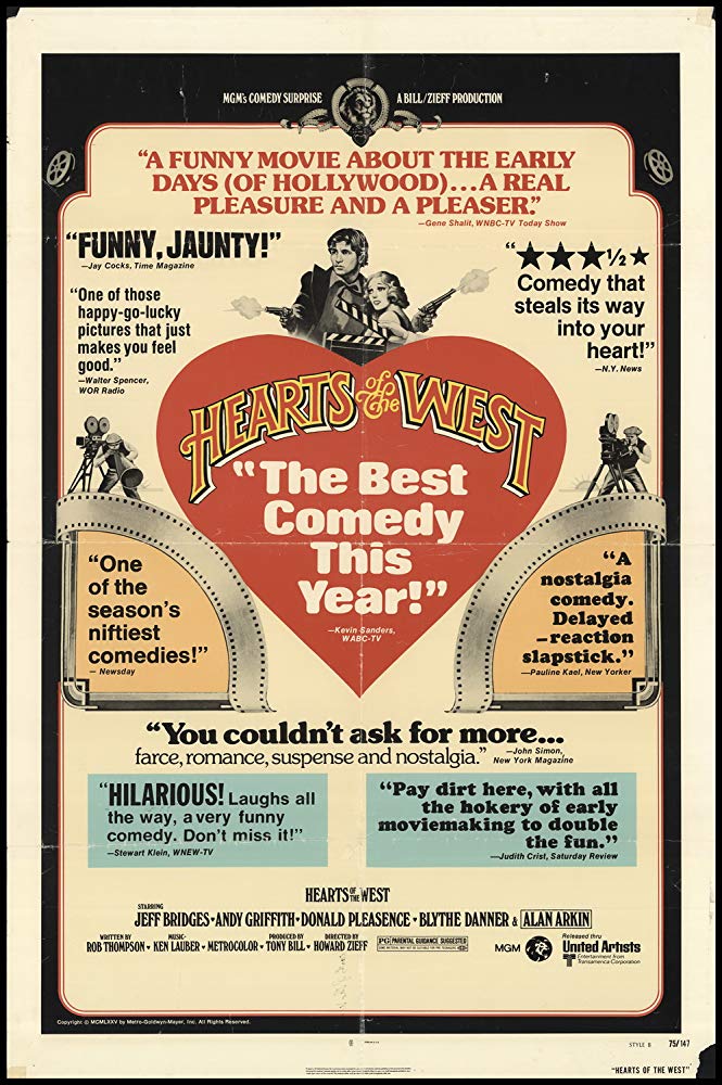 Hearts Of The West (1975) - Jeff Bridges  DVD