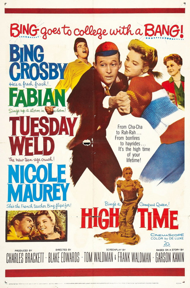 High Time (1960) - Bing Crosby  DVD