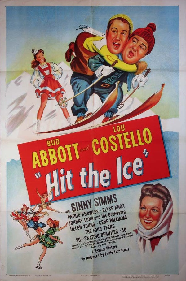 Hit The Ice (1943) - Abbott & Costello DVD Colorized Version