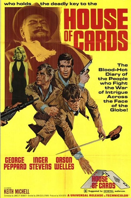 House Of Cards (1968) - George Peppard DVD