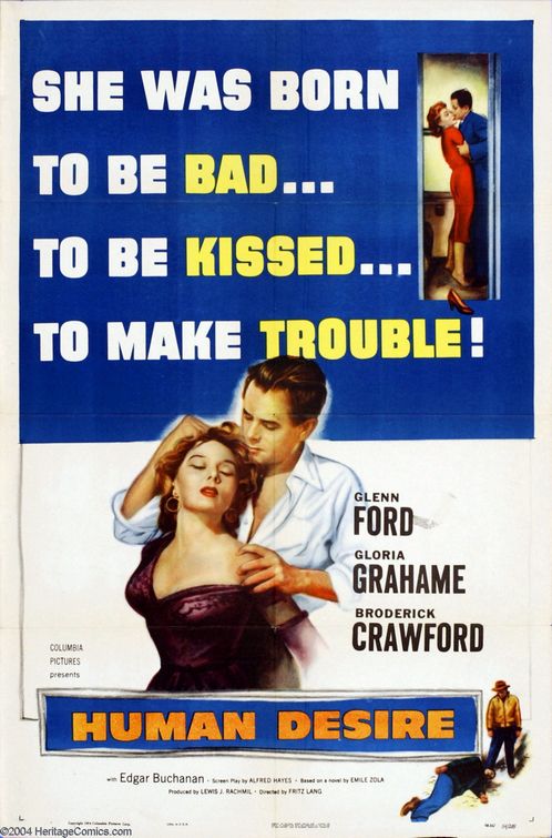Human Desire (1954) - Glenn Ford DVD