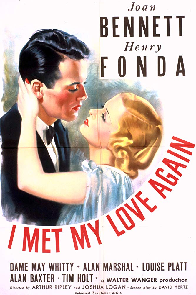 I Met My Love Again (1938) - Henry Fonda DVD