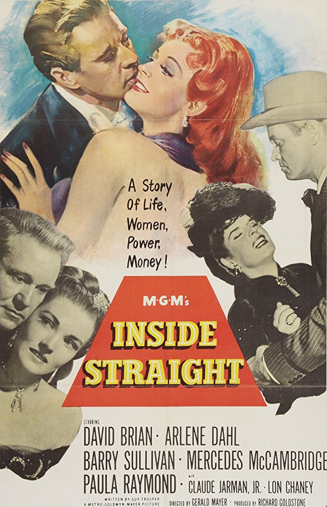 Inside Straight (1951) - David Brian DVD