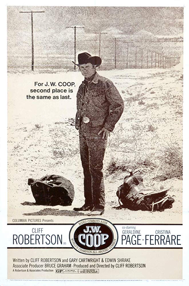 J.W. Coop (1971) - Cliff Robertson DVD