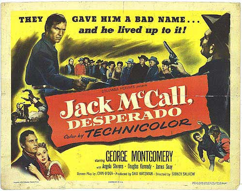 Jack McCall, Desperado (1953) - George Montgomery DVD
