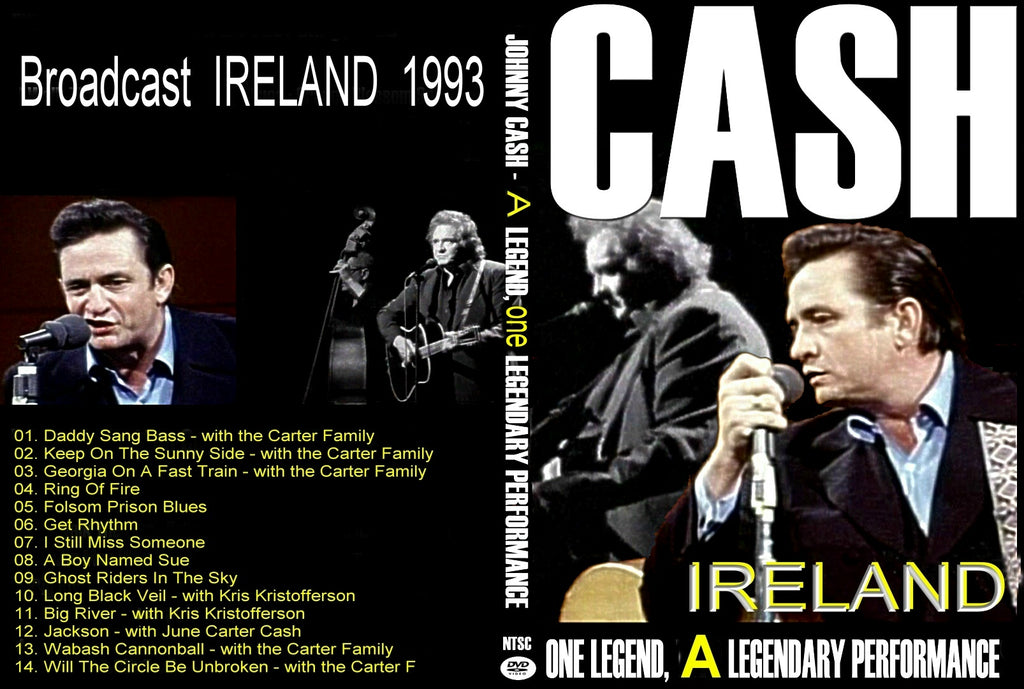 Johnny Cash - Live In Ireland 1993 DVD