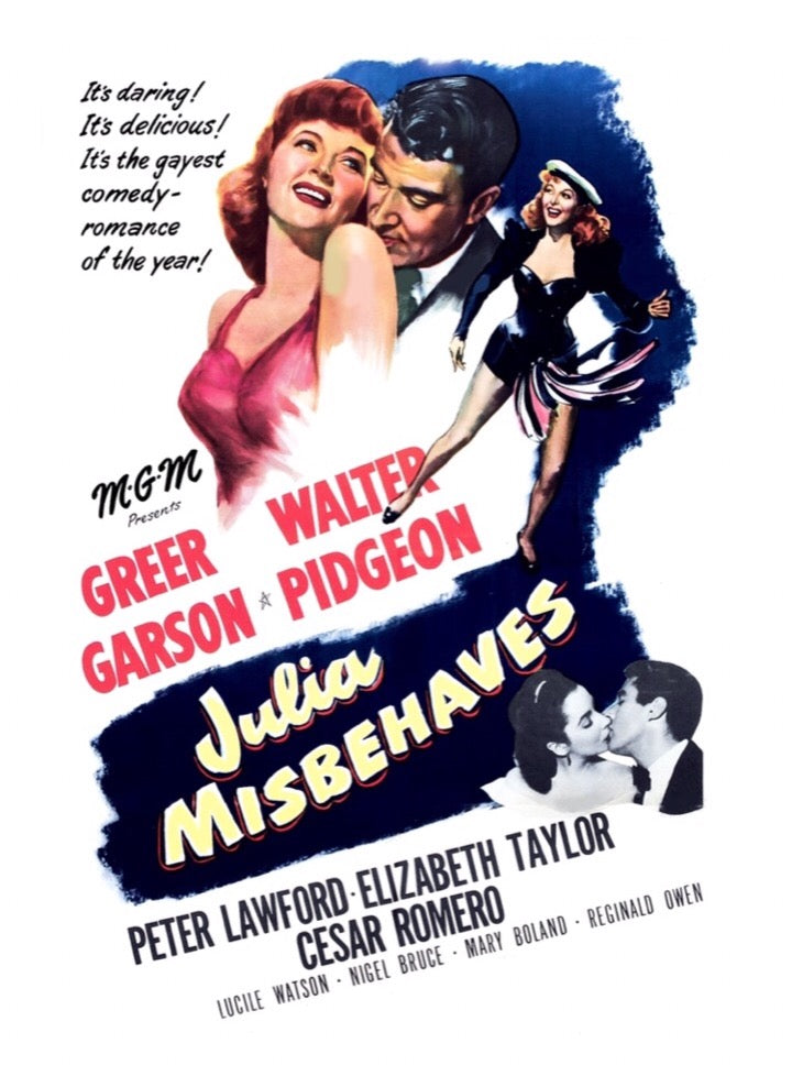 Julia Misbehaves (1948) - Walter Pidgeon Colorized Version DVD