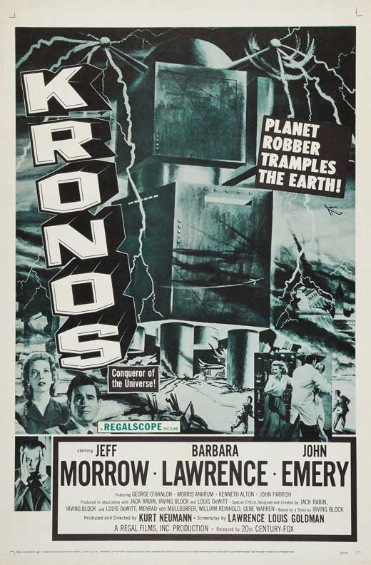 Kronos (1957) - Jeff Morrow DVD