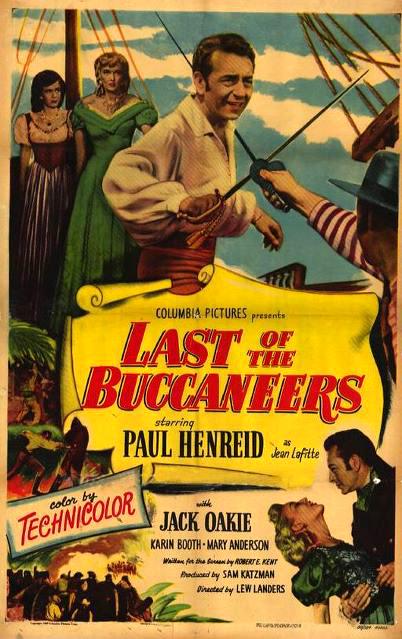 Last Of The Buccaneers (1950) - Paul Henreid DVD