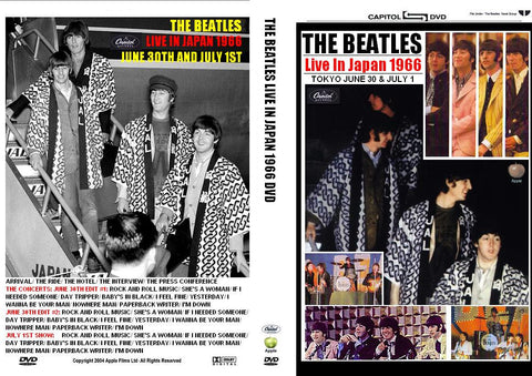 The Beatles - Live At Budokan & Shea Stadium DVD