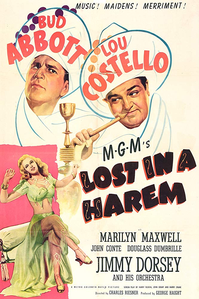 Lost In A Harem (1944) - Abbott & Costello DVD