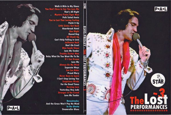 Elvis - The Lost Performances 3 DVD – Elvis DVD Collector & Movies